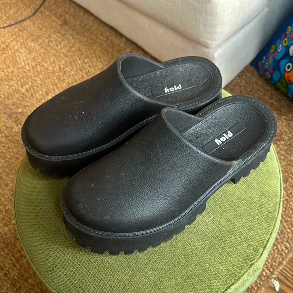 Play by Jeffrey Campbell Bae Platform Mules